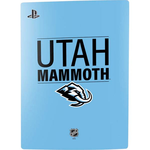NHL Utah Mammoth Line-Up Series PS5 Digital Edition Console Skin